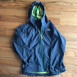 Boys Northface rain jacket